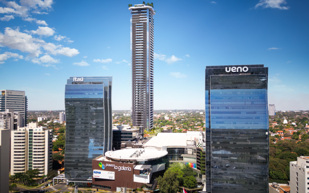 Blue Tower in Paraguay: The Towers Announcing Growth in Asunción